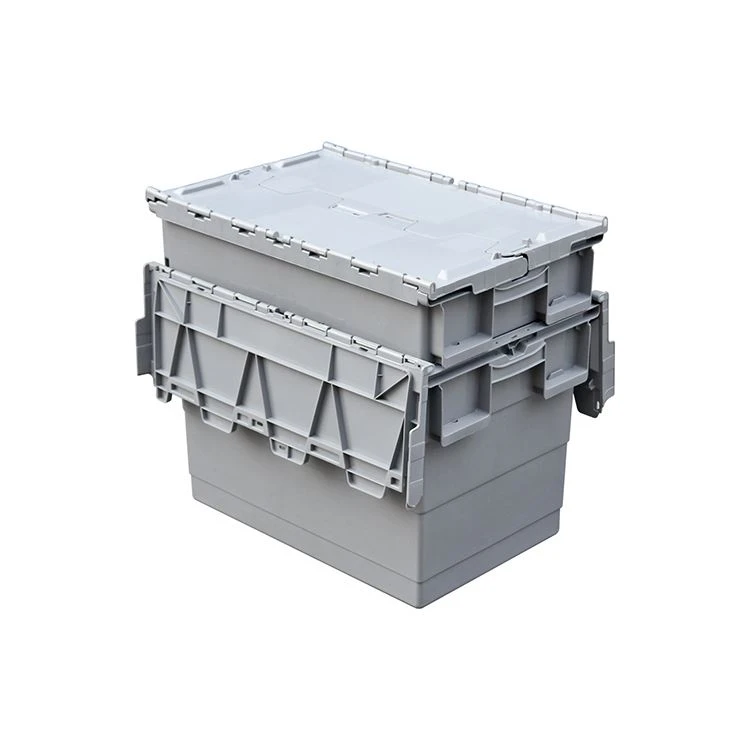 Hinged Lid Storage Attached Lid Container
